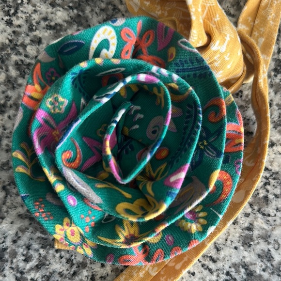 Matilda Jane Headband with Green and Yellow Accents - Picture 3 of 6